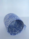 cobalt speckle mug