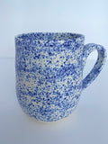 cobalt speckle mug